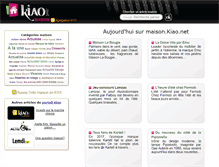 Tablet Screenshot of maison.kiao.net