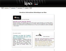 Tablet Screenshot of kiao.net