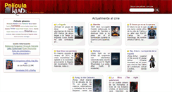 Desktop Screenshot of pelicula.kiao.net