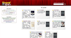 Desktop Screenshot of biograf.kiao.net