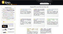 Desktop Screenshot of bourse.kiao.net
