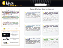 Tablet Screenshot of bourse.kiao.net